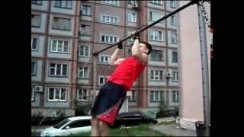 Дворовый Спорт.Отчет 2011,турник,брусья,planche.Handstand