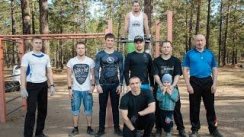 100-дневный воркаут | Чита (тренировка 14/05/2017)