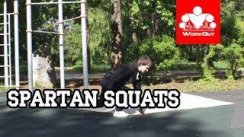 Спартанские приседания (наклоны)