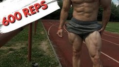 600 REPS   FULL LEG WORKOUT  CALISTHENICS - Street Brothers