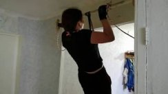 подтягивание с резинкой