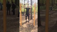 Подтягивания 18 повторений