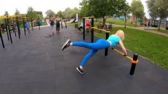 Workout in Minsk. Summer 2020