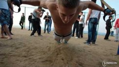 Большая тренировка по воркауту во Владивостоке