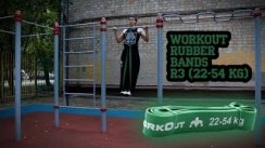 Подтягивания с резиновыми петлями WORKOUT RUBBER BANDS (street workout x beginners x pull-ups)
