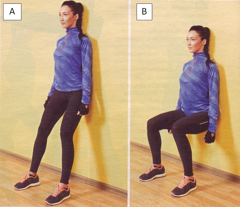 Стул у стены