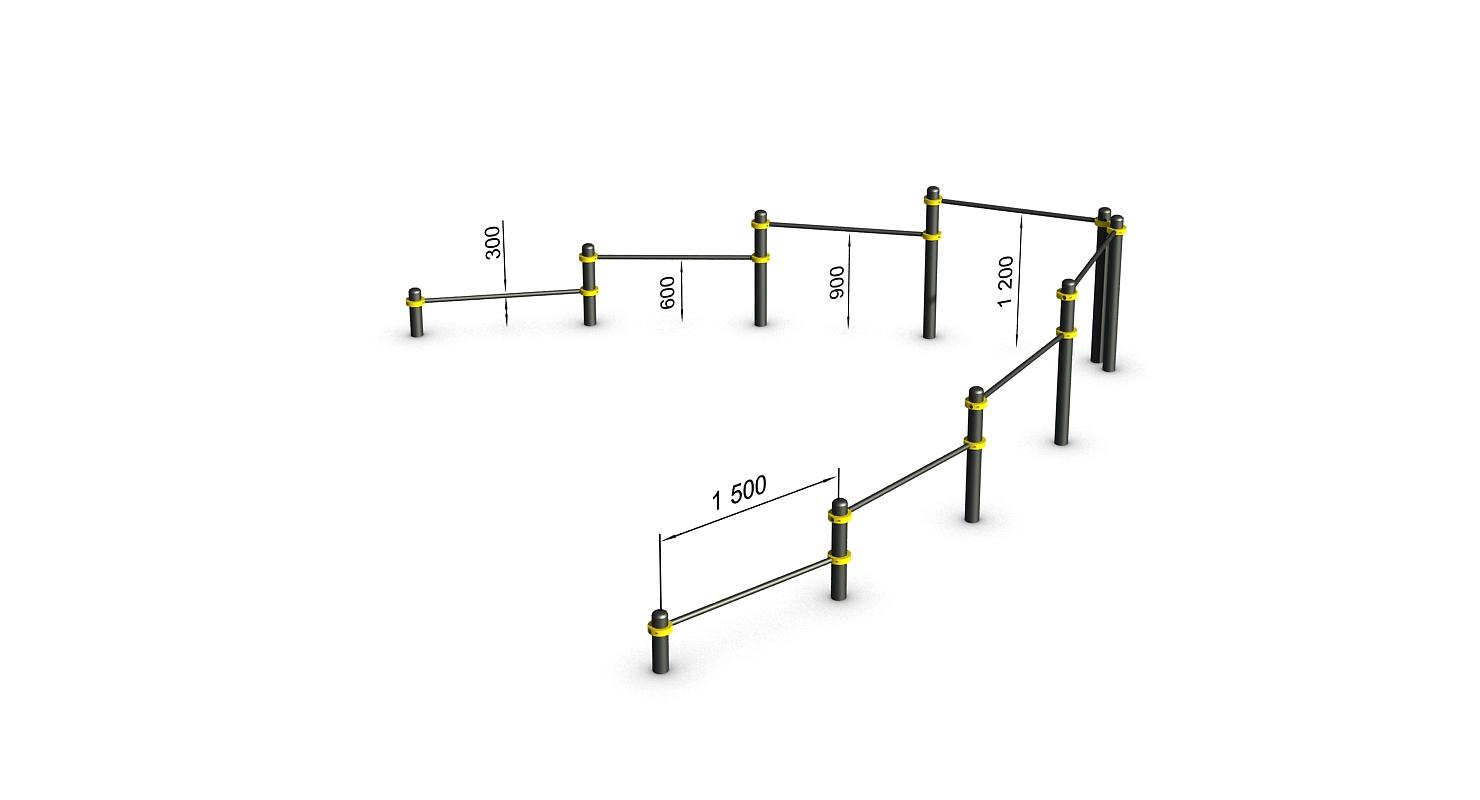Воркаут площадка класса Воркаут площадка класса