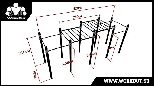 Челябинский метеорит (крупнейшая воркаут площадка России)