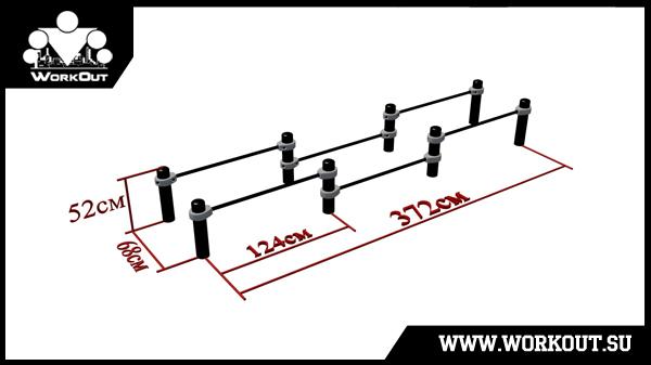 Челябинский метеорит (крупнейшая воркаут площадка России)