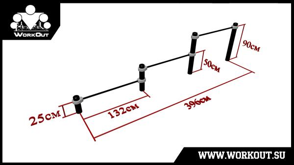 Челябинский метеорит (крупнейшая воркаут площадка России)