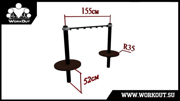 Челябинский метеорит (крупнейшая воркаут площадка России)