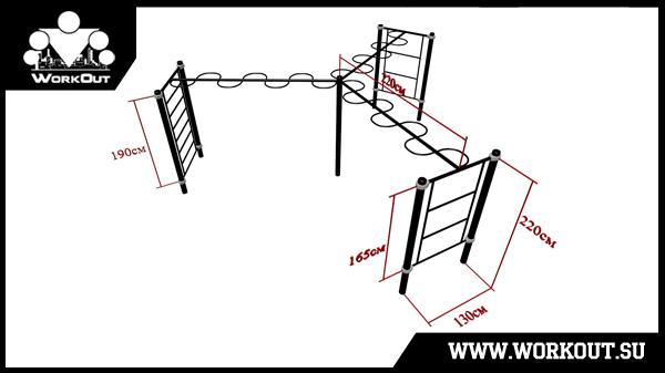 Челябинский метеорит (крупнейшая воркаут площадка России)