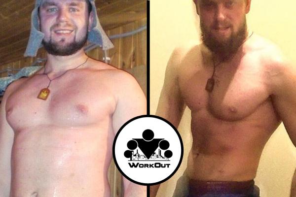 100-дневный воркаут ДО и ПОСЛЕ №1 - Алексей Степанов 100-дневный воркаут ДО и ПОСЛЕ №1 - Алексей Степанов