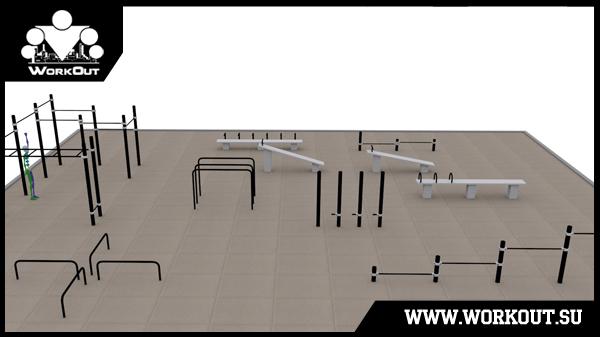 Воркаут площадка Кенгуру из Австралии Воркаут площадка Кенгуру из Австралии