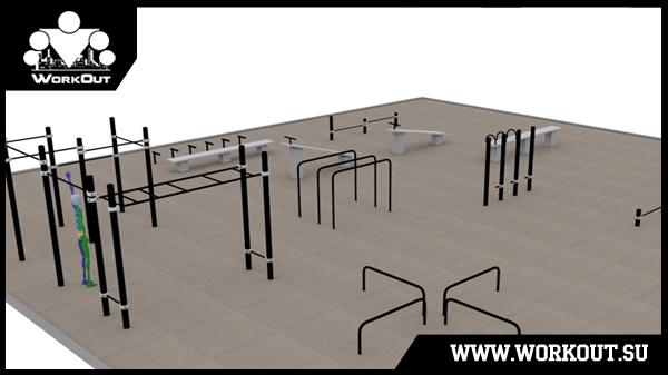 Воркаут площадка Кенгуру из Австралии Воркаут площадка Кенгуру из Австралии