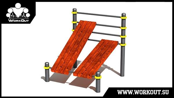 Воркаут площадка во дворе Воркаут площадка во дворе