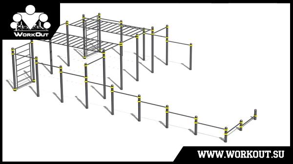 Воркаут площадка во дворе Воркаут площадка во дворе