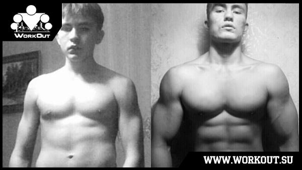 К чему приводят занятия на турнике? До и После!