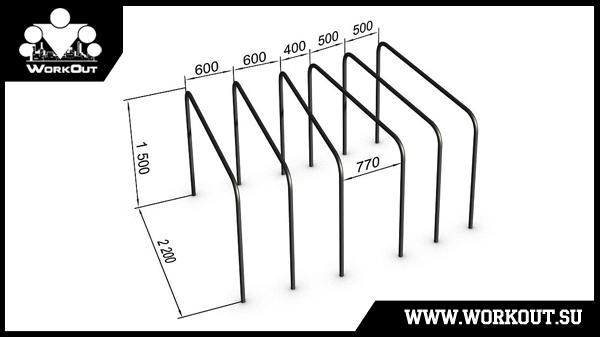 Воркаут площадка класса Воркаут площадка класса