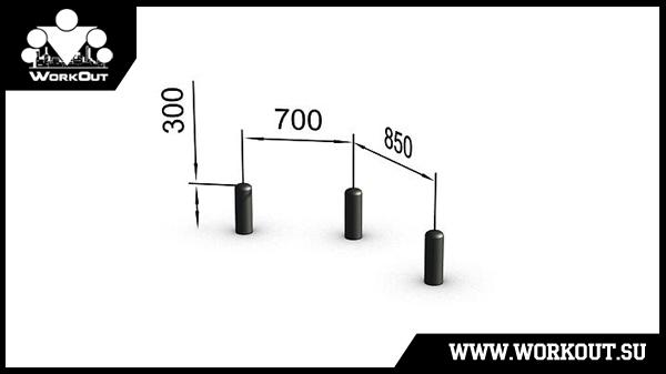 Воркаут площадка класса Воркаут площадка класса