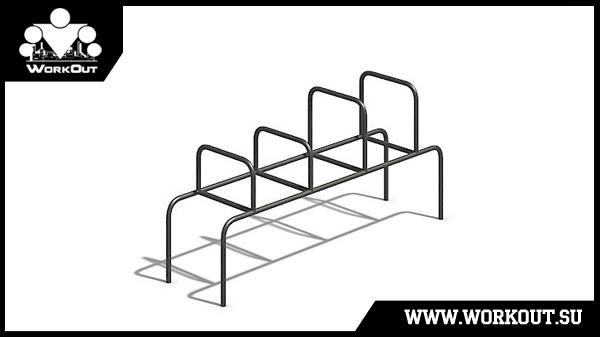 Лавка с упорами воркаут Лавка с упорами воркаут