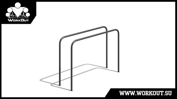 Гнутые воркаут брусья Гнутые воркаут брусья