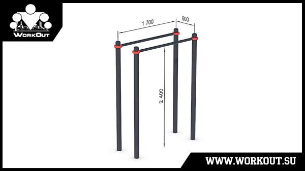 Очень высокие брусья Очень высокие брусья