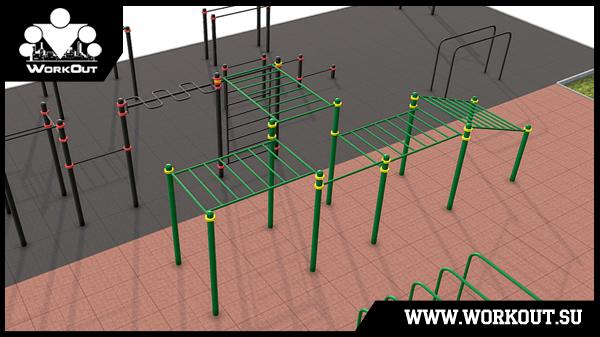 Площадка для воркаута в Химках 2.0