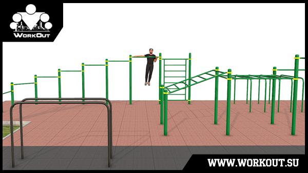 Площадка для воркаута в Химках 2.0