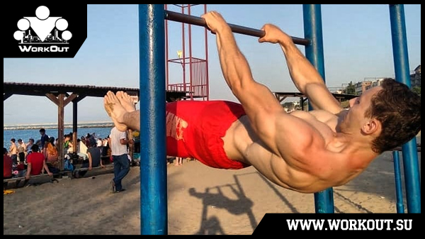 передний вис на турнике передний вис на турнике