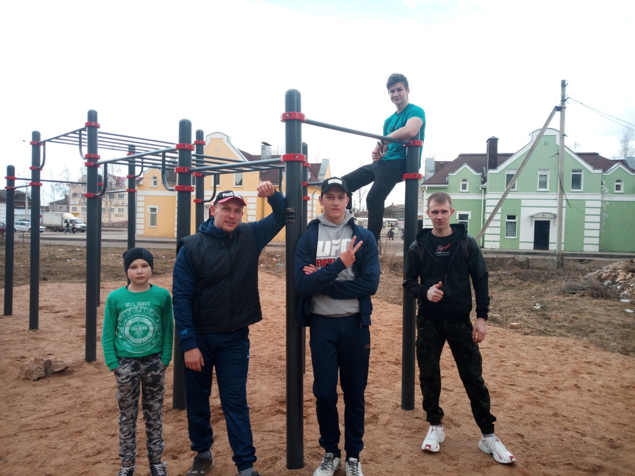 Открытая тренировка на Калининском шоссе Открытая тренировка на Калининском шоссе