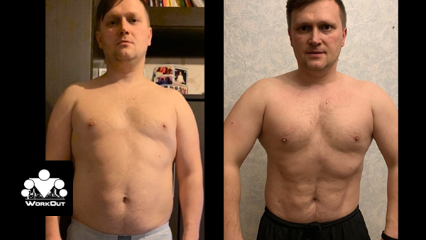 100-дневный воркаут до и после 100-дневный воркаут до и после